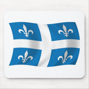 Quebec-Flag-Mauspad Mousepad