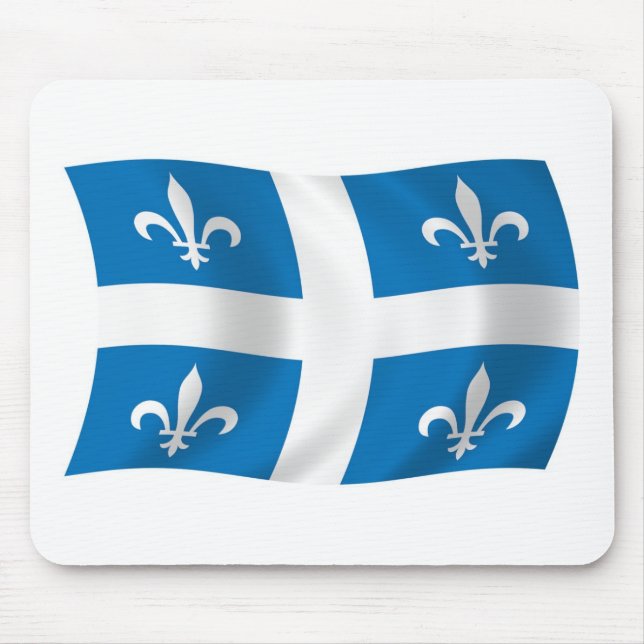 Quebec Flag Mousepad (Vorne)
