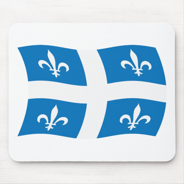 Quebec Flag Mousepad (Vorne)