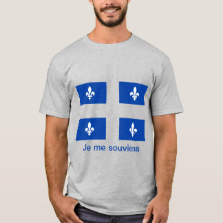 Quebec Flag T - Shirt 