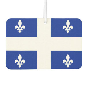 Quebec-Flagge Autolufterfrischer
