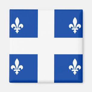 Quebec-Flagge Magnet