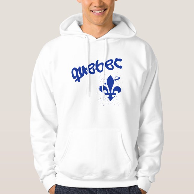 Quebec Graffiti Hoodie (Vorderseite)