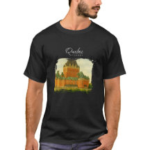 Québec Kanada Antike Aquarell Reise