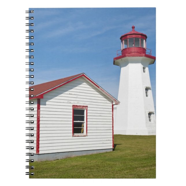  
Quebec, Kanada. Cap D'Espoir Leuchtturm. Notizblock (Vorderseite)