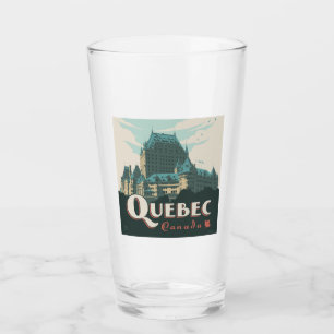 Quebec Kanada Château Frontenac Glas