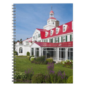 Quebec, Kanada. Historisches Hotel Tadoussac, 2 Notizblock