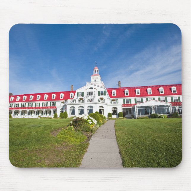  
Quebec, Kanada. Historisches Hotel Tadoussac Mousepad (Vorne)