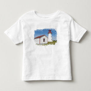 Québec, Kanada. Leuchtturm Cap D'Espoir. Kleinkind T-shirt