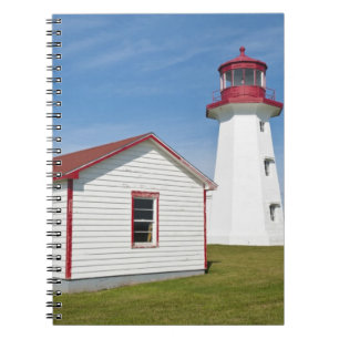 Québec, Kanada. Leuchtturm Cap D'Espoir. Notizblock