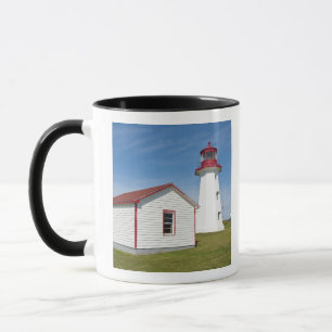 Québec, Kanada. Leuchtturm Cap D'Espoir. Tasse