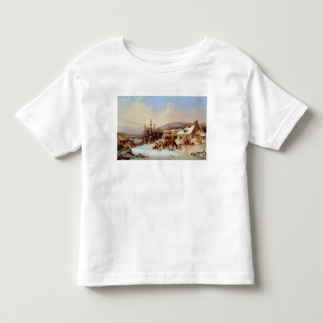 Quebec Kleinkind T-shirt (Vorderseite)