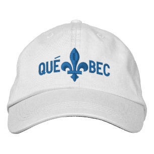 Quebec Libre Fleur de Lis Symbol der französischen Bestickte Baseballkappe