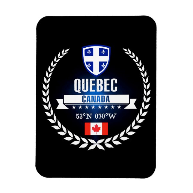 Quebec Magnet (Vertikal)