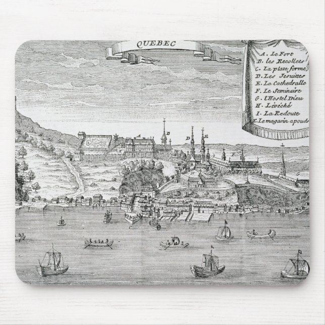 Quebec, nach La Potherie Mousepad (Vorne)