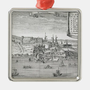 Quebec, nach La Potherie Silbernes Ornament