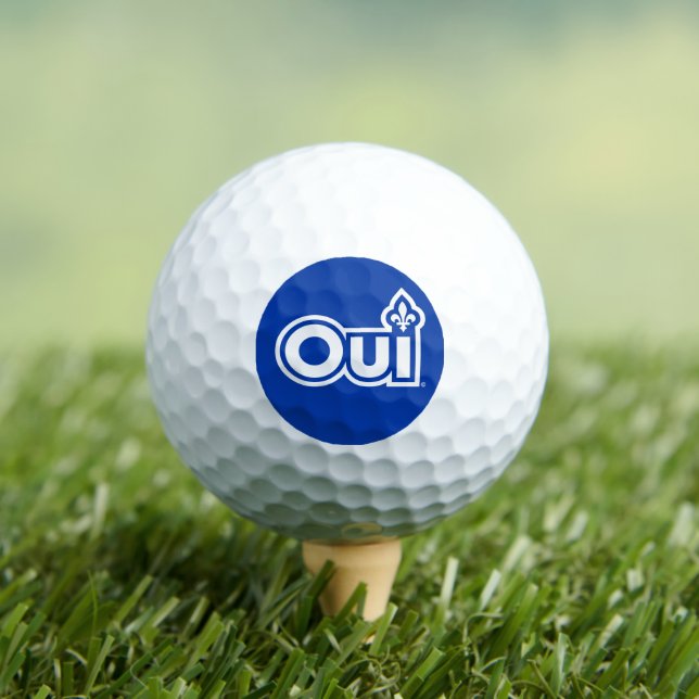 Québec OUI Golfball (Insitu T-Shirt)