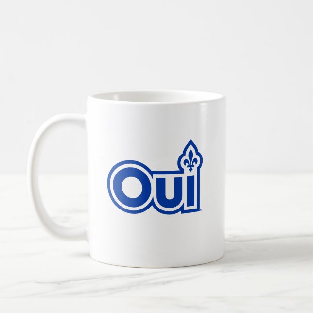Quebec oui kaffeetasse (Links)