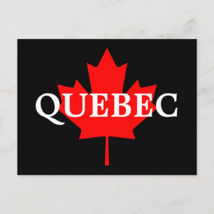 QUEBEC POSTKARTE