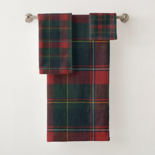 Quebec Provincial Tartan Badhandtuch Set