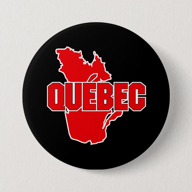 Quebec-Provinz Button (Vorderseite)