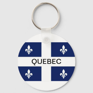 Quebec-Provinz-Flaggen-Schlüsselanhänger Schlüsselanhänger