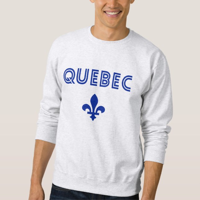 Quebec Retro Sweatshirt (Vorderseite)