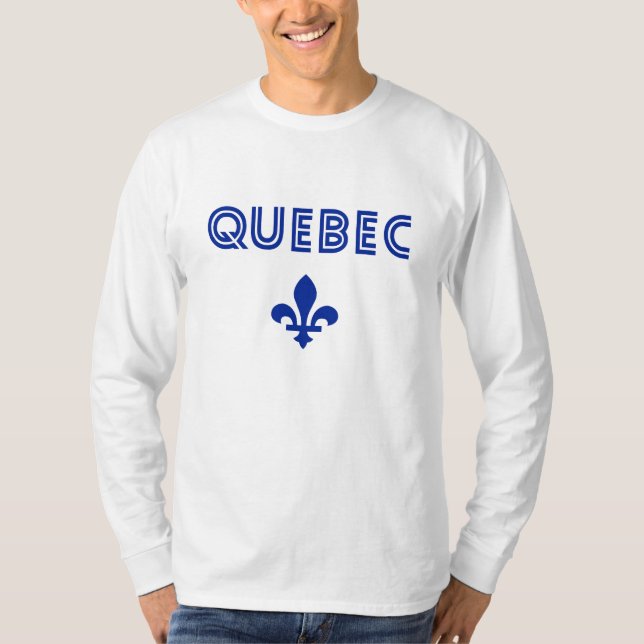 Quebec Retro T-Shirt (Vorderseite)