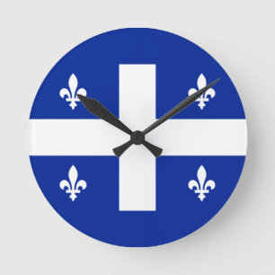 Quebec Runde Wanduhr