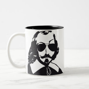 Québec Samuel Champlain Hipster Fliegerbrille Zweifarbige Tasse