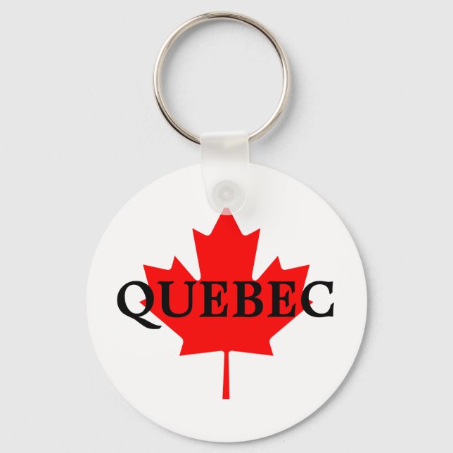 QUEBEC SCHLÜSSELANHÄNGER (Vorderseite)