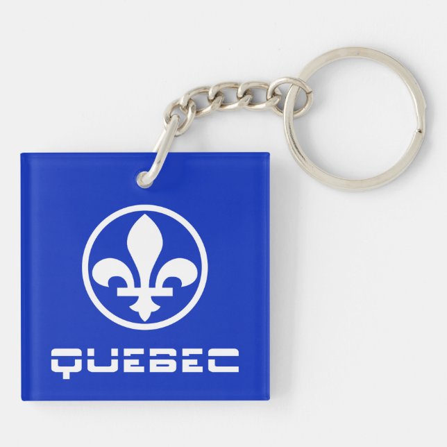 Quebec Schlüsselanhänger (Rückseite)