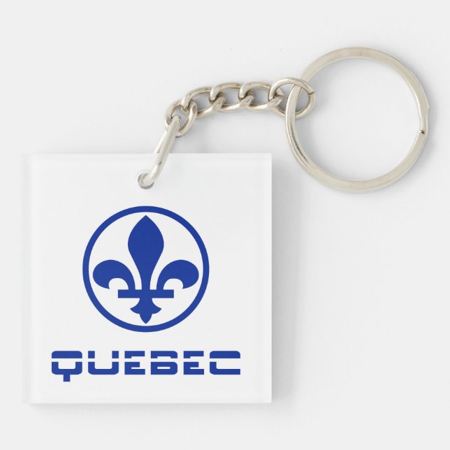 Quebec Schlüsselanhänger (Rückseite)