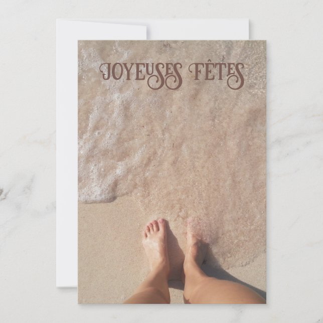 Quebec-Snowvogelurlaub Feiertagskarte (Vorderseite)