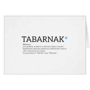 Québec Tabarnak Juron Joual Humour Français