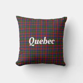 Quebec Tartan Kariert Kissen