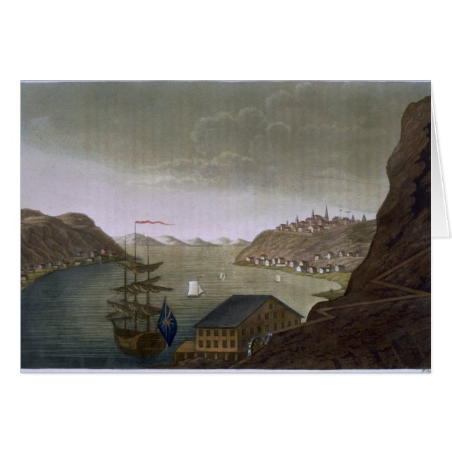 Quebec und das St. Lawrence River, überziehen 4 (Vorderseite (Horizontal))