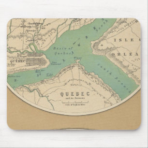 Quebec und seine Umgebung Mousepad