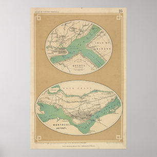 Quebec und seine Umwelt Poster