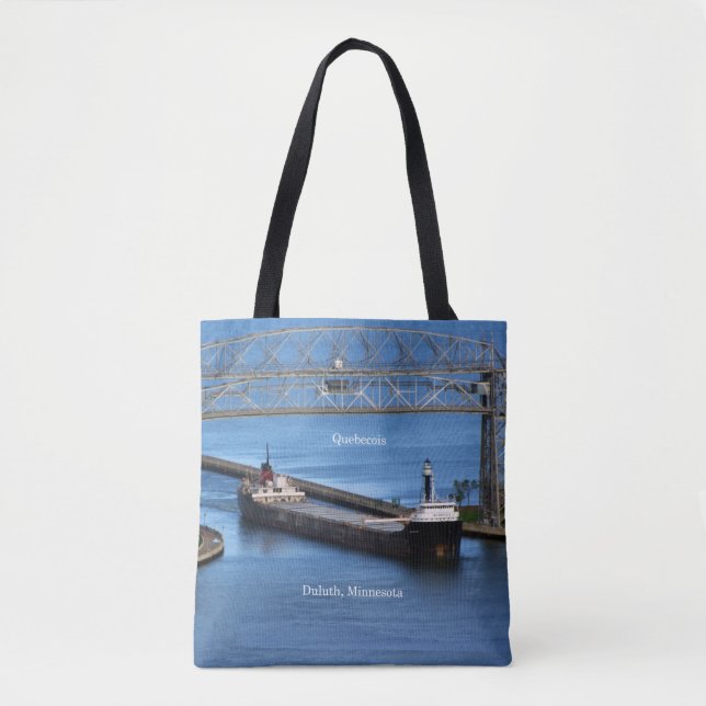 Quebecois auf dem Totbeutel Tasche (Vorderseite)