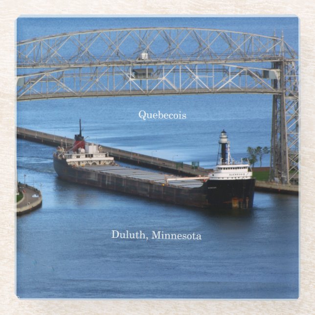 Quebecois Duluth Untersetzer (Vorderseite)