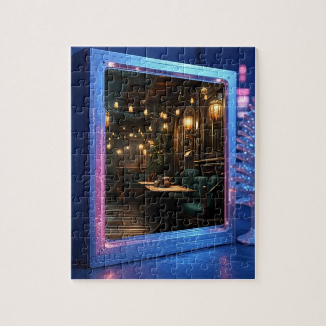 Quebra-Cabeça (Puzzle) Café de Natal (Vertikal)