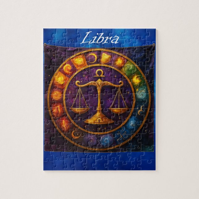 Quebra-Cabeça (Puzzle) Signo de Libra (Vertikal)