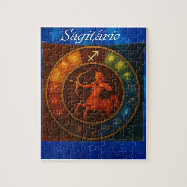 Quebra-Cabeça (Puzzle) Signo de Sagitário (Vertikal)