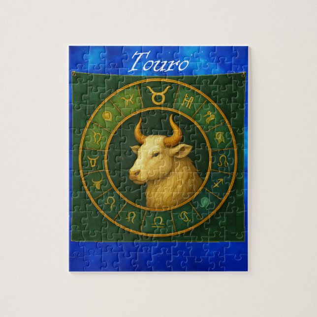 Quebra-Cabeça (Puzzle) Signo de Touro (Vertikal)
