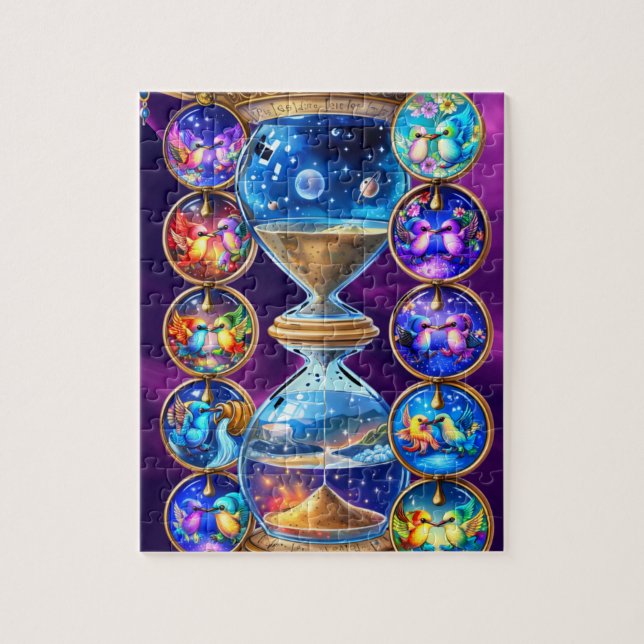 Quebra-Cabeça (Puzzle) Tempo dos Beija-Flores (Vertikal)