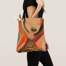 Quebra de cores com zigue zague ou efeionda tasche