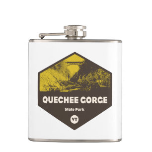 Quechee Gorge Staat Park Vermont Flachmann