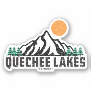 Quechee Lakes Sunset T - Shirt Aufkleber