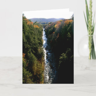 Quechee Schlucht Karte